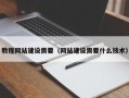 曲靖教程网站建设需要（网站建设需要什么技术）